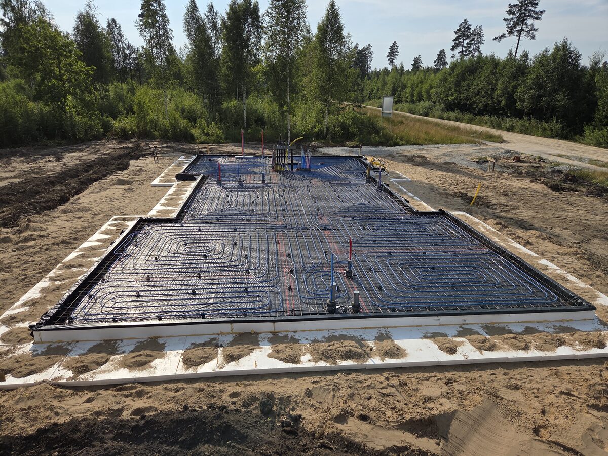 Põrandaküte suur projekt